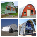 ASOP Formas Quonset Hut Garaje y Arch Building Building Metal Quonset Techo de metal Tornillo de tornillo Taller de techo de metal